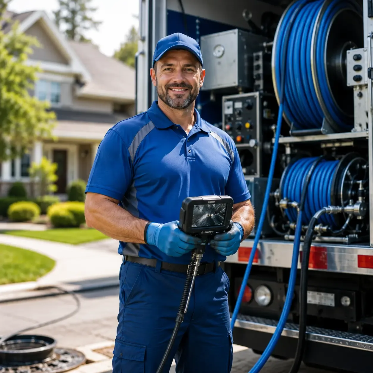 Local outdoor drain cleaning specialists in Fleetwood, PA